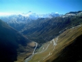 Blick vom Pass auf die andere Seite